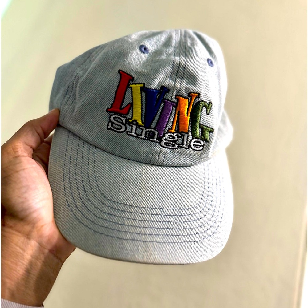 Vintage “Living Single” Denim Dad Hat
